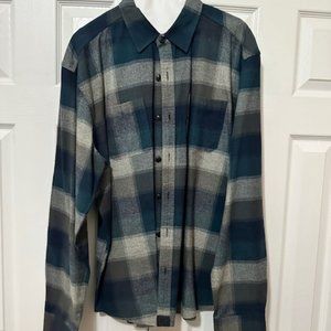 Dakota Grizzly XL Blue Button Up Shirt